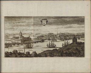 View of Vyborg by Johannes Van den Aveele