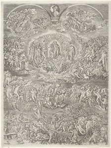 The Last Judgment by Johannes Wierix