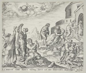 Man Asking Forgiveness and Forgiving His Debtors