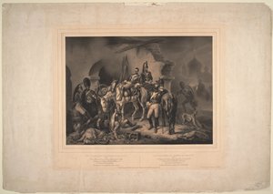 The French Army in the Moscow Kremlin, 1830 by Johannes Woelffle