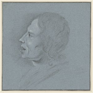Self-Portrait of Draughtsman Johannes Ziesenis by Johannes Ziesenis