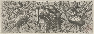 Frieze with Two Cuirasses