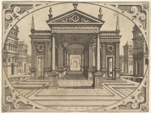 Plate from Scenographiae