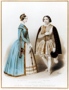 Pauline Viardot-Garcia and Marietta Alboni in Act I, Scene 9 of Meyerbeer