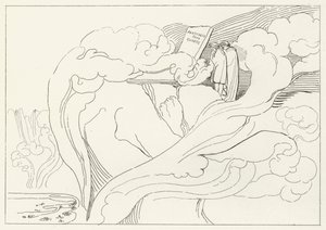 Tomb of Anastasius, Inferno, Canto 11 by John (after) Flaxman