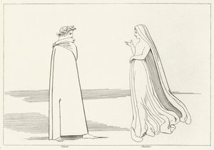 Virgil and Beatrice Meeting, Inferno, Canto 2