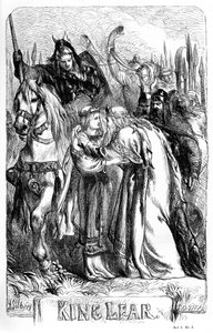 King Lear by John (after) Gilbert