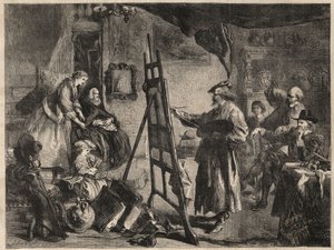 The Studio of Rembrandt