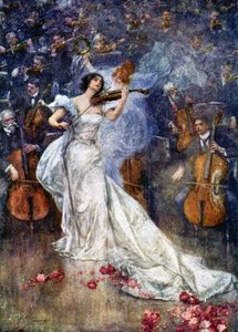 Music. A Violin Concerto by John (after) Gulich