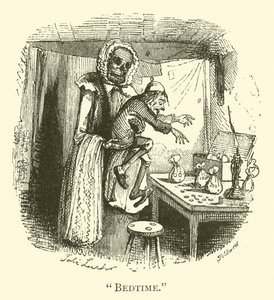 Bedtime by John (after) Leech