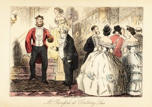 English gentleman in formal clothes attending a dinner