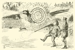 Pheasant Shooting by John (after) Leech