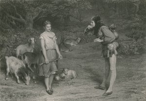 Touchstone and Audrey, As You Like It