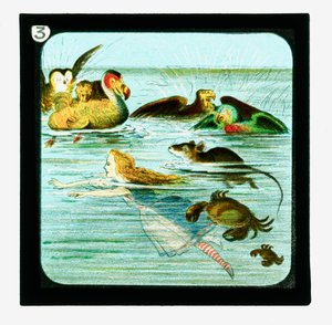 Alice in Wonderland, Coloured Lantern Slides