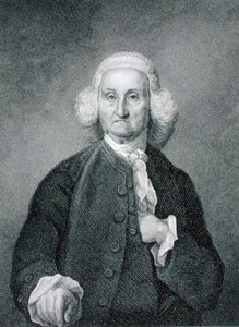 Jonathan Trumbull (1710-85) engraved by E. Mackenzie by John (after) Trumbull