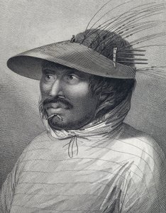 Portrait of a man from Oonalashka
