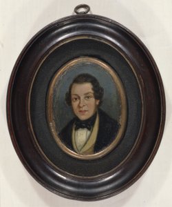 Miniature: Portrait of Abram Constable, brother of the artist