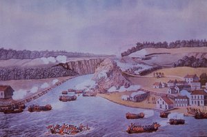 Battle of Queenston Heights by Walter Charles Mills