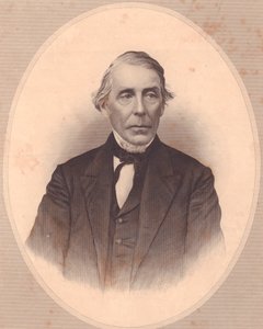 Portrait of John Price Durbin, American Methodist clergyman by Walter Charles Mills