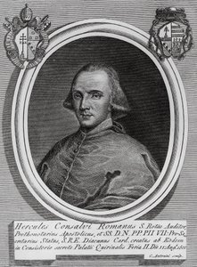 Portrait of Ercole Consalvi, Italian cardinal and politician