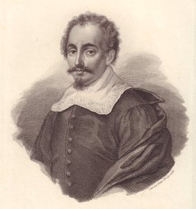 Portrait of Italian geographer Jacopo Cantelli, copper engraving by Caterina Piotti-Pirola by Walter Charles Mills