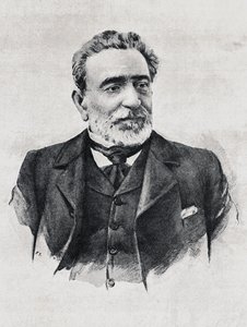 Portrait of Praxedes Mateo Sagasta, Spanish Prime Minister