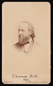 Portrait of Thomas Hill 1818-1891, 1867 by John Adams Whipple