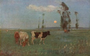 The Herald of Night by John Alfred Arnesby Brown