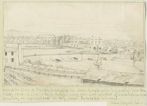 Burton-upon-Trent Bridge and Town by John Allport