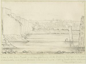 Burton-upon-Trent Bridge and Town by John Allport