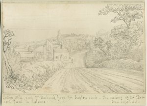 Burton-upon-Trent: Pen and Ink Drawing by John Allport
