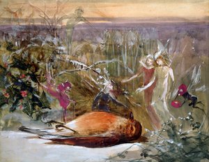 Who Killed Cock Robin by John Anster Fitzgerald