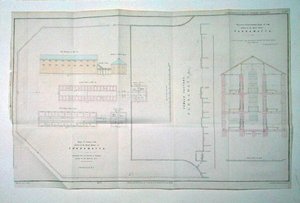 Range of Solitary Cells Erected at the Female Factory at Parramatta, New South Wales by John Arrowsmith