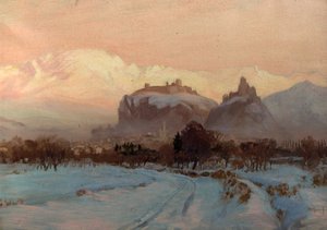 A Winter Scene by John Arthur Black