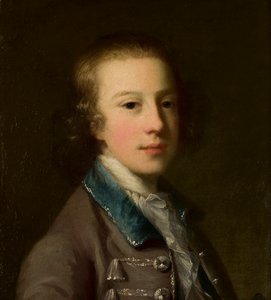 Portrait of George Byng, 4th Viscount Torrington as a boy by John Astley