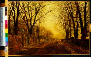 Nocturne in Gold by John Atkinson Grimshaw