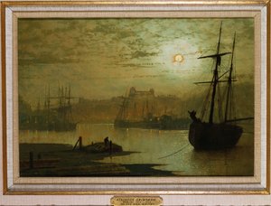 On the Esk, Whitby by John Atkinson Grimshaw