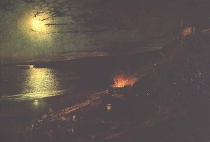 Scarborough: Sic Transit Gloria Mundi by John Atkinson Grimshaw