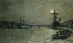 The Pool and London Bridge at Night
