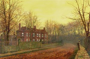 The Waning Glory of the Year by John Atkinson Grimshaw