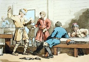 A Kaback, etched by the artist, published 1803