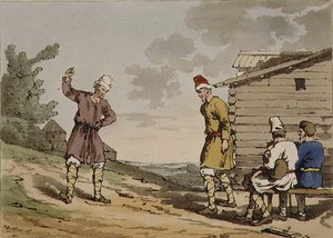 Polish Dance, Plate 96 from Volume III of 
