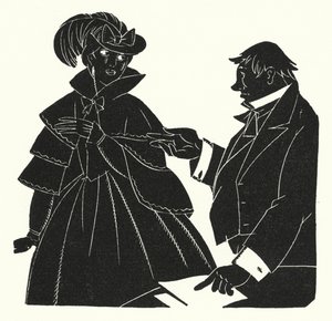 Illustration for Madame Bovary by Gustave Flaubert by John Austen