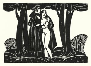 Illustration for Madame Bovary by Gustave Flaubert by John Austen