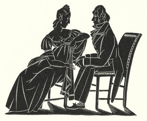 Illustration for Madame Bovary by Gustave Flaubert by John Austen