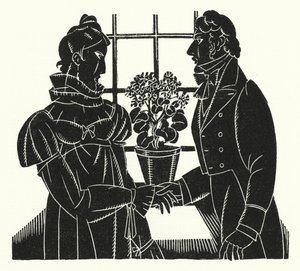 Illustration for Madame Bovary by Gustave Flaubert by John Austen