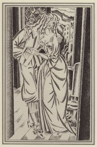 Illustration for Moll Flanders by Daniel Defoe