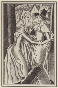 Illustration for Moll Flanders by Daniel Defoe by John Austen