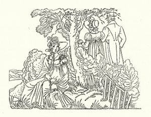 Illustration for Persuasion by Jane Austen by John Austen