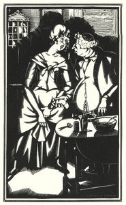 Illustration for Tristram Shandy by Laurence Sterne